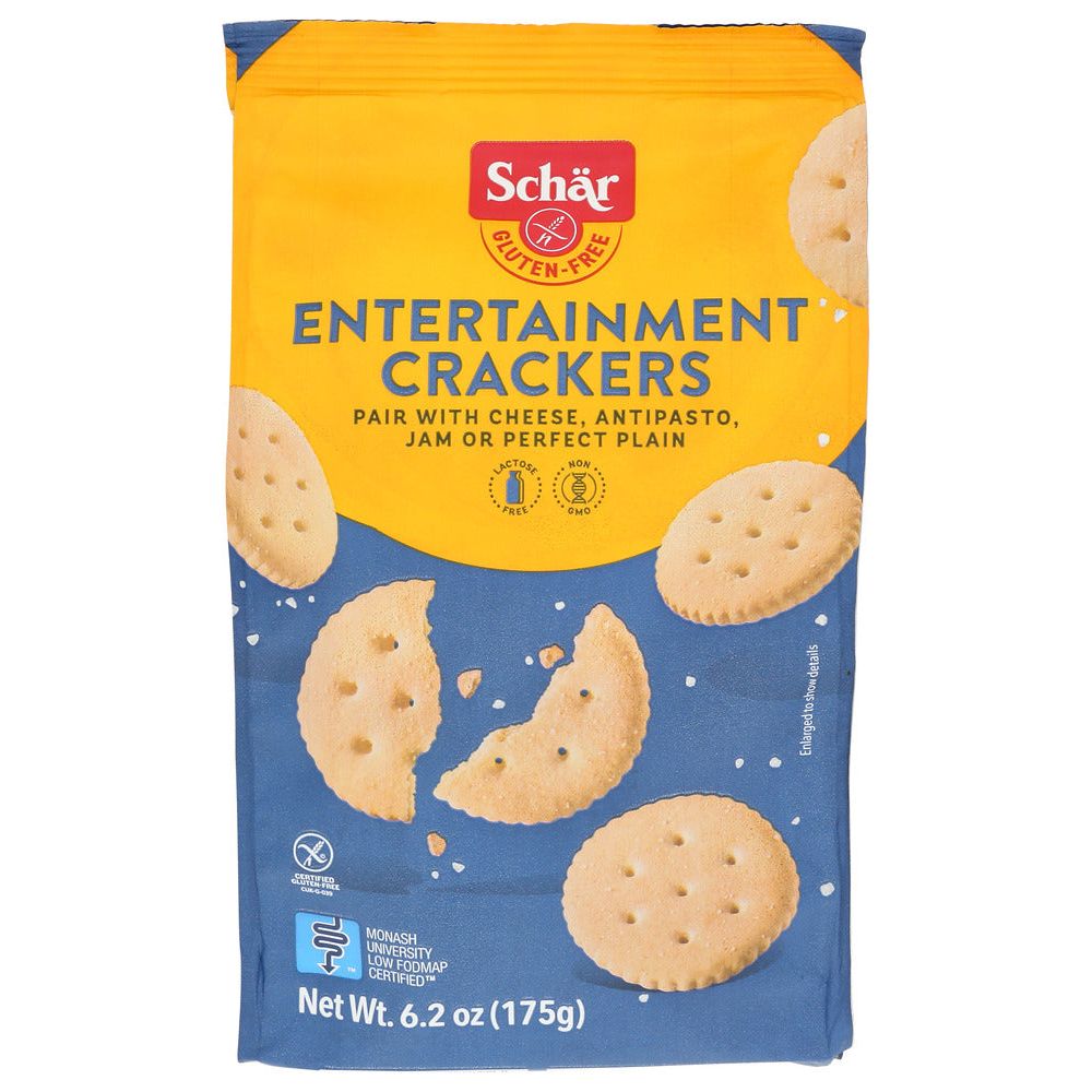 SCHAR: Entertainment Crackers Gluten Free, 6.2 oz