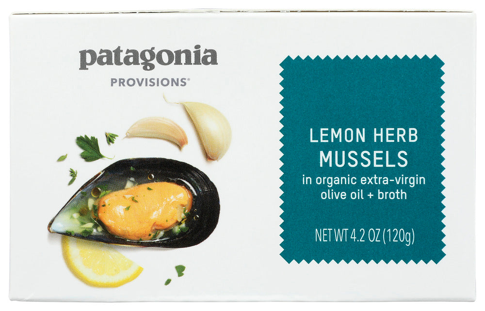 PATAGONIA PROVISIONS: Mussels Lemon Herb, 4.2 oz