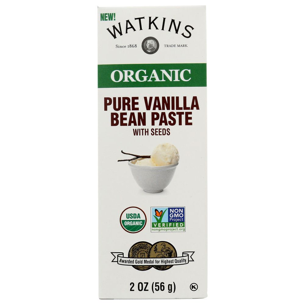 WATKINS: Organic Pure Vanilla Bean Paste, 2 fo