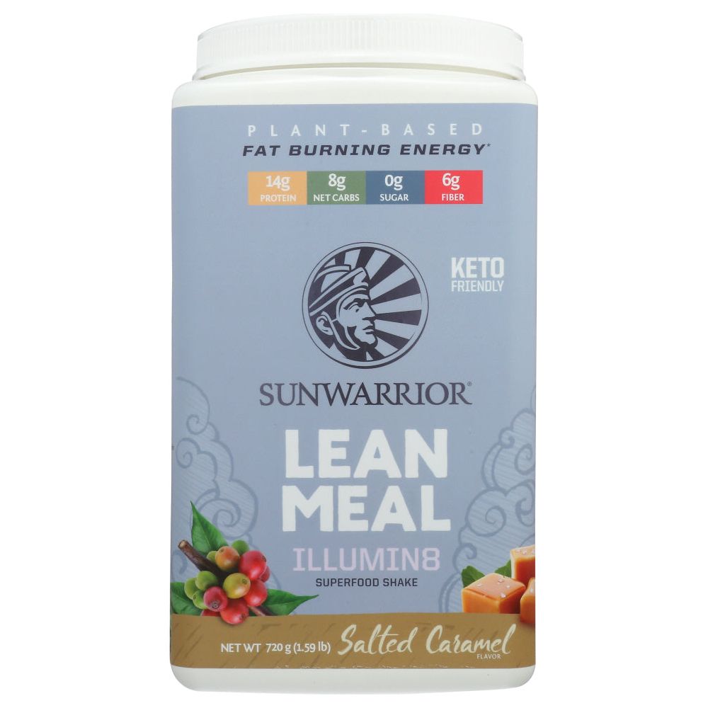 SUNWARRIOR: Lean Meal Salted Caramel, 720 gm