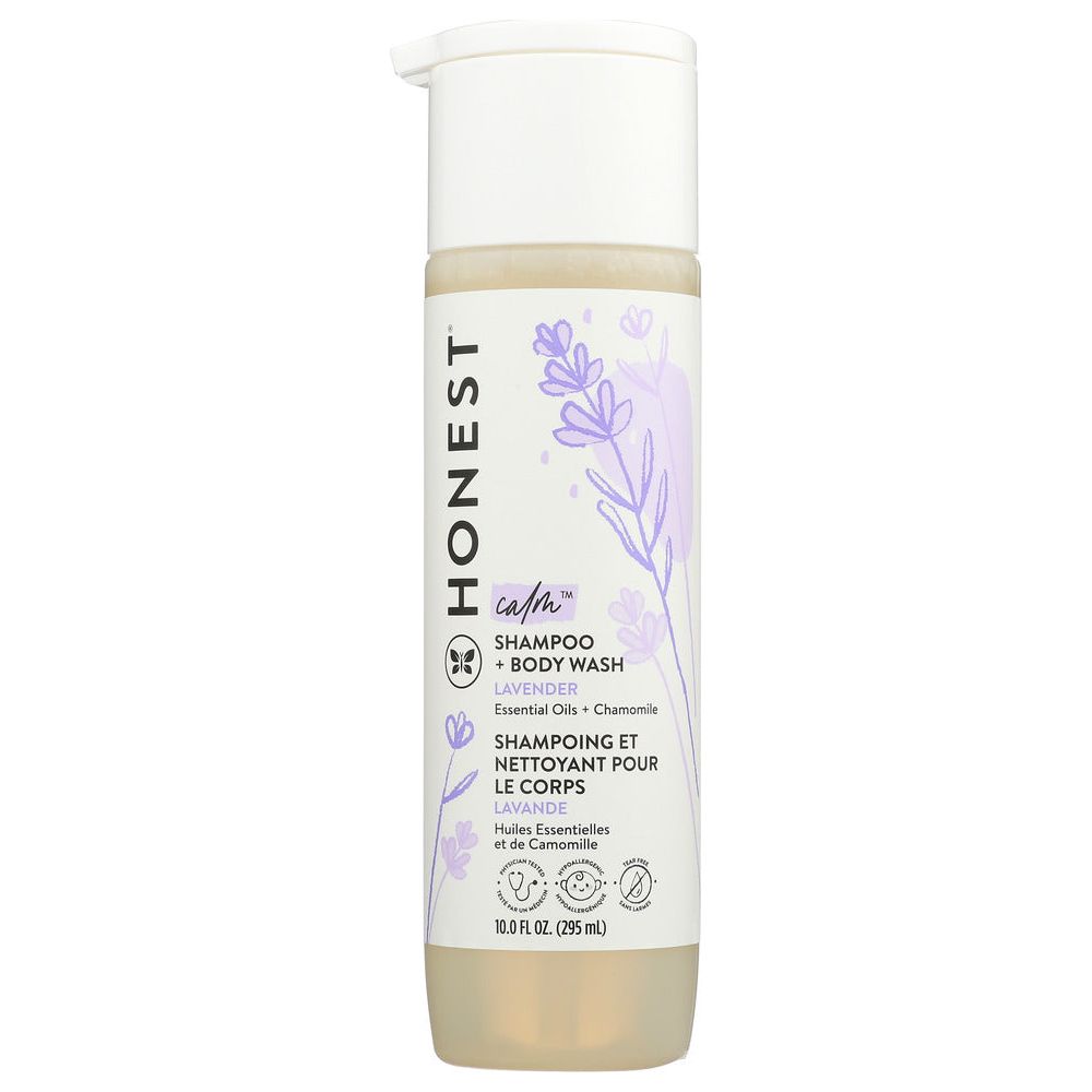 THE HONEST COMPANY: Shampoo & Body Wash Dreamy Lavender, 10 oz