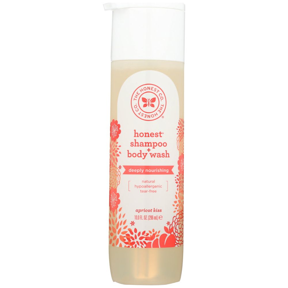 THE HONEST COMPANY: Honest Shampoo Body Wash Apricot Kiss, 10 oz