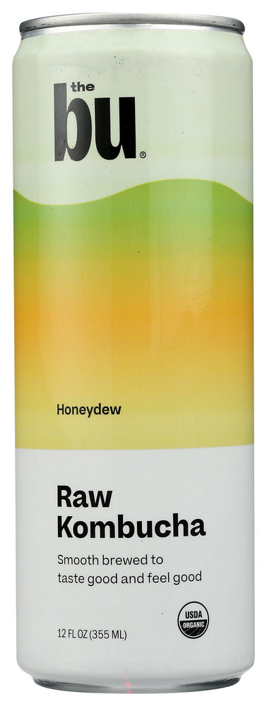 THE BU: Kombucha Hondeydew Can, 12 oz
