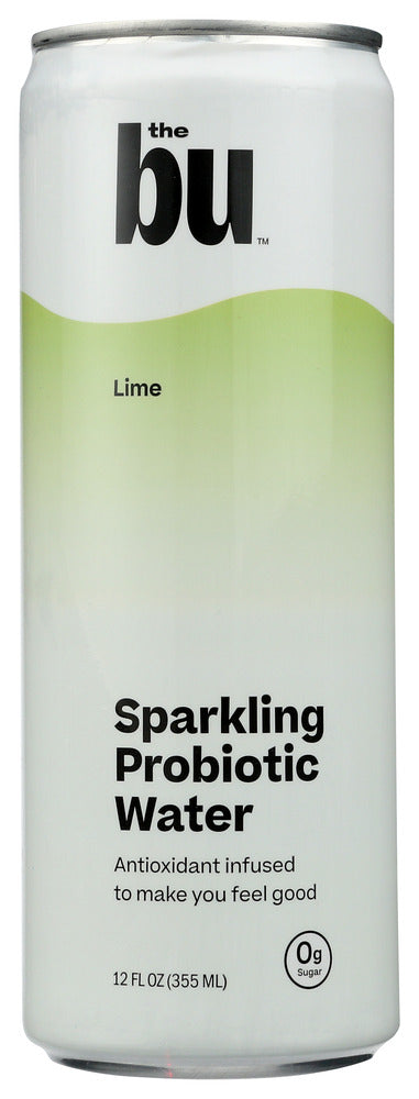 THE BU: Water Lime Sparkling Probiotic, 12 oz