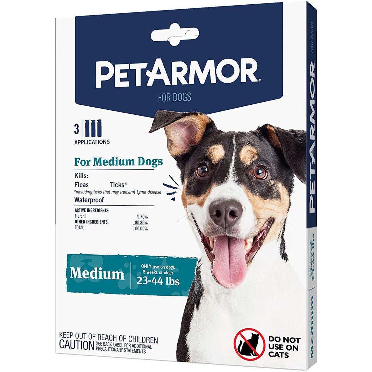 PETARMOR: Drops Ptar Pl Dog 23-44Lb, 3 do