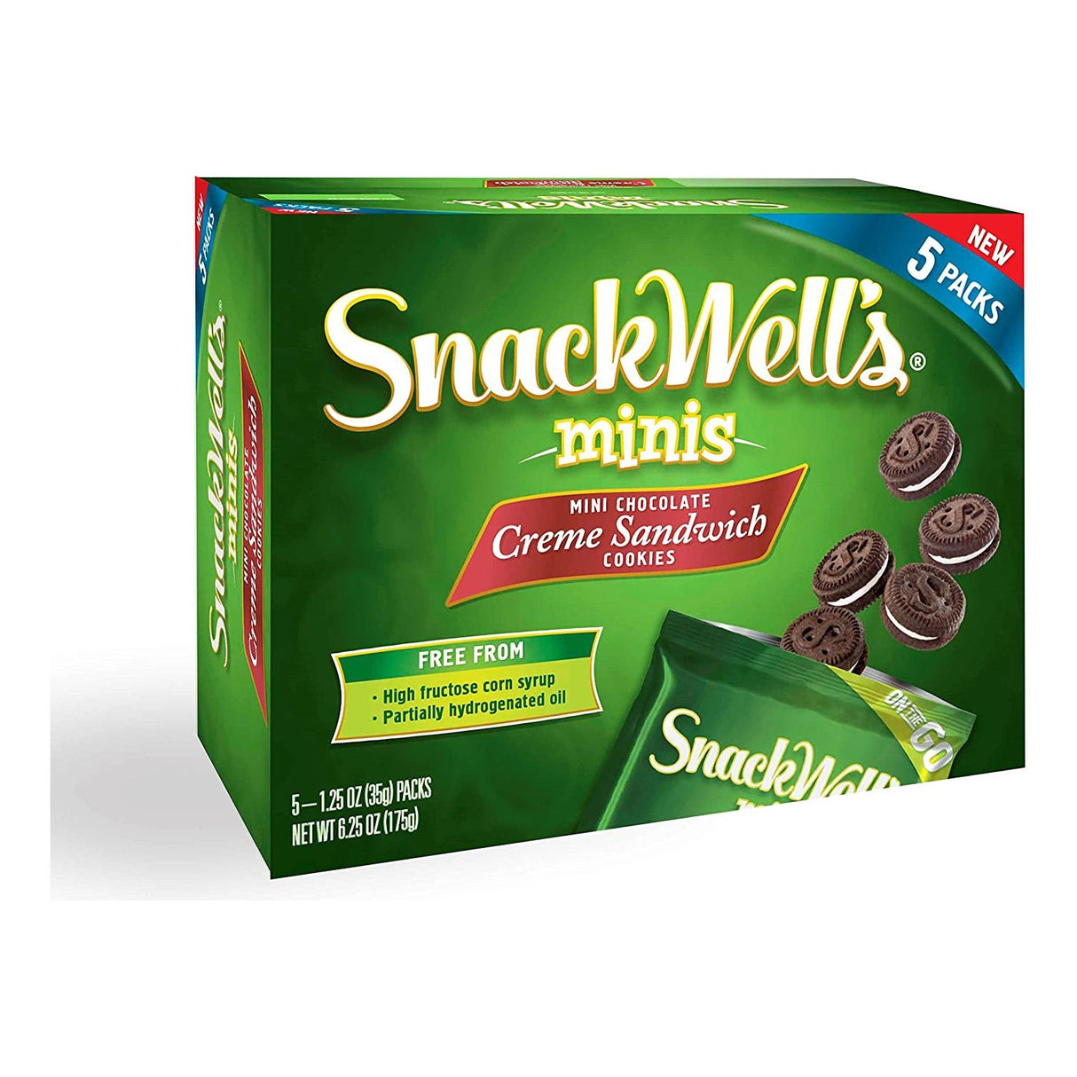 SNACKWELLS: Cookie Sndwch Mini Choc, 6.25 oz