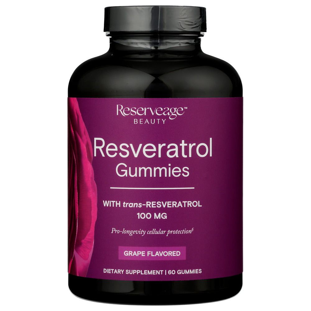 RESERVEAGE: Resveratrol Gummy, 60 PC