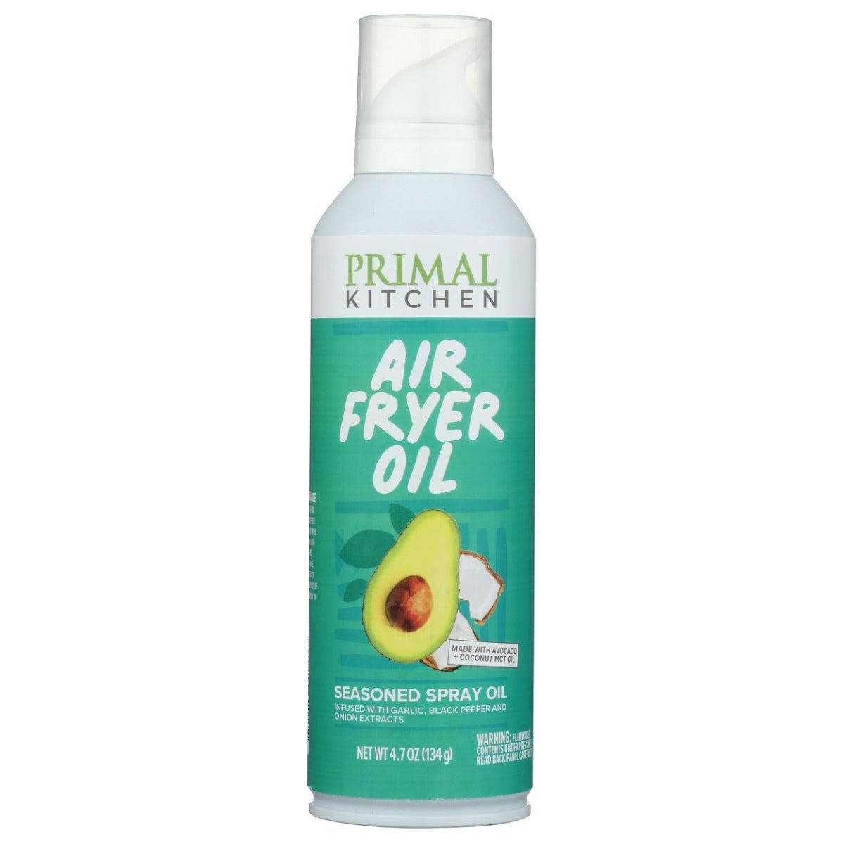 PRIMAL KITCHEN: Seasoned Air Fryer Oil Spray, 4.7 oz