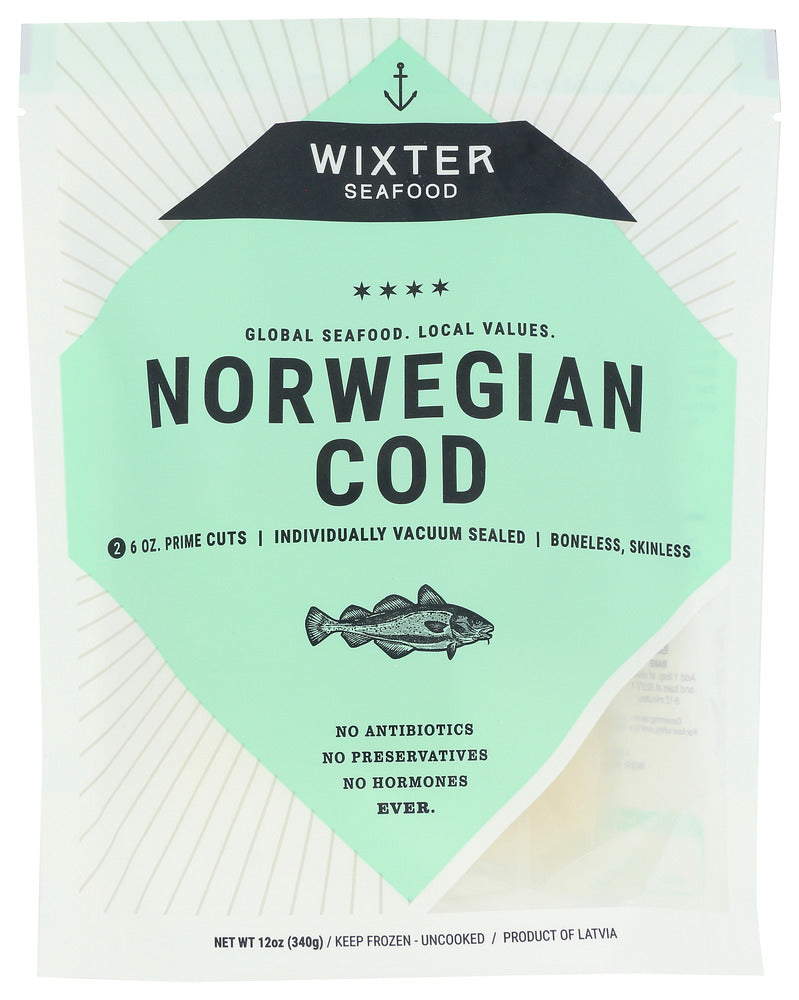 WIXTER SEAFOOD: Norwegian Cod, 12 oz