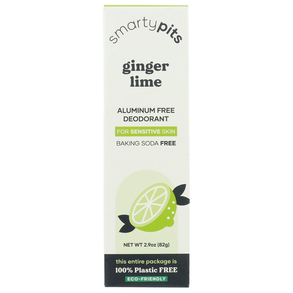 SMARTYPITS: Deodorant Ginger Lime, 2.9 OZ
