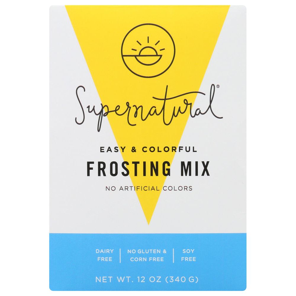 SUPERNATURAL: Big Sky Blue Buttercream Frosting Mix, 12 oz
