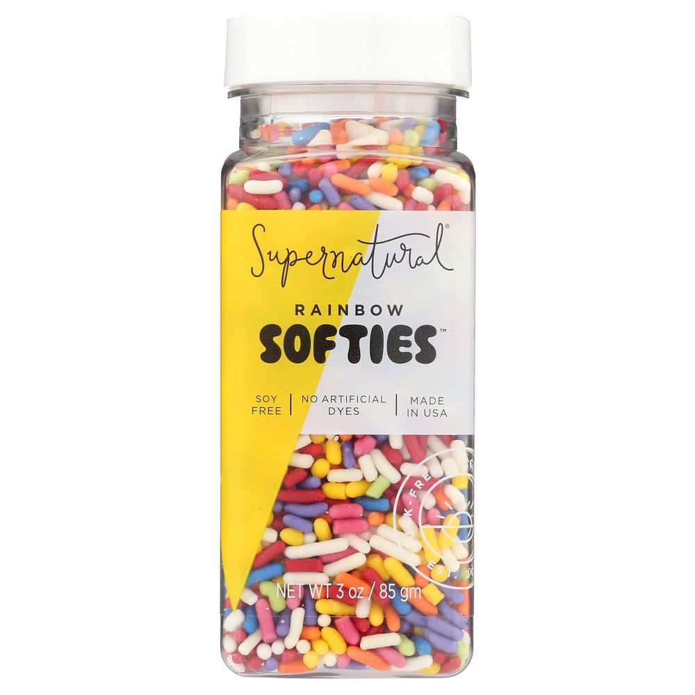 SUPERNATURAL: Rainbow Softies Sprinkles, 3 oz