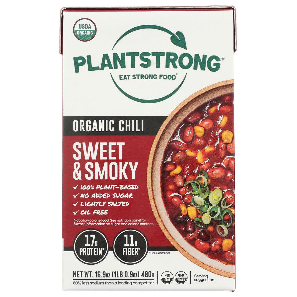 PLANTSTRONG: Chili Sweey N Smoky, 16.9 fo