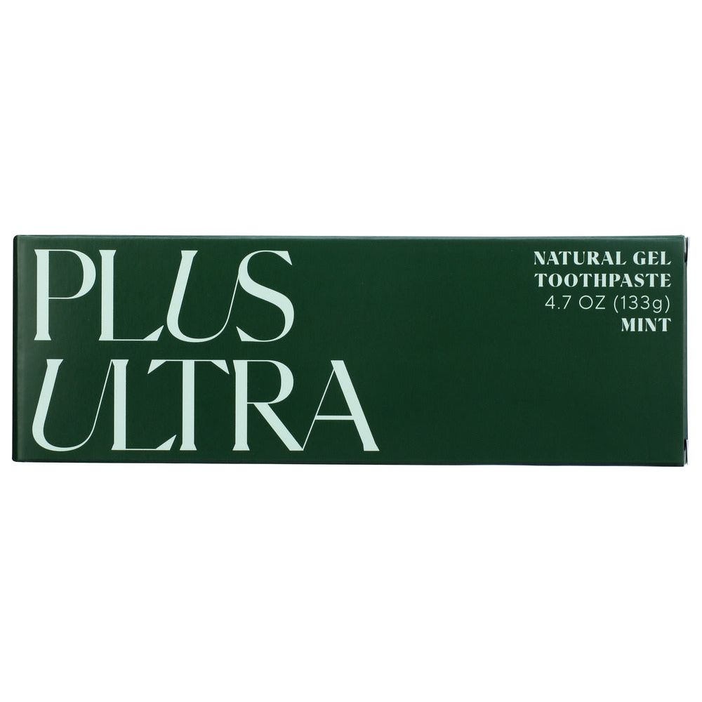PLUS ULTRA: Gel Toothpaste Natural, 4.7 OZ