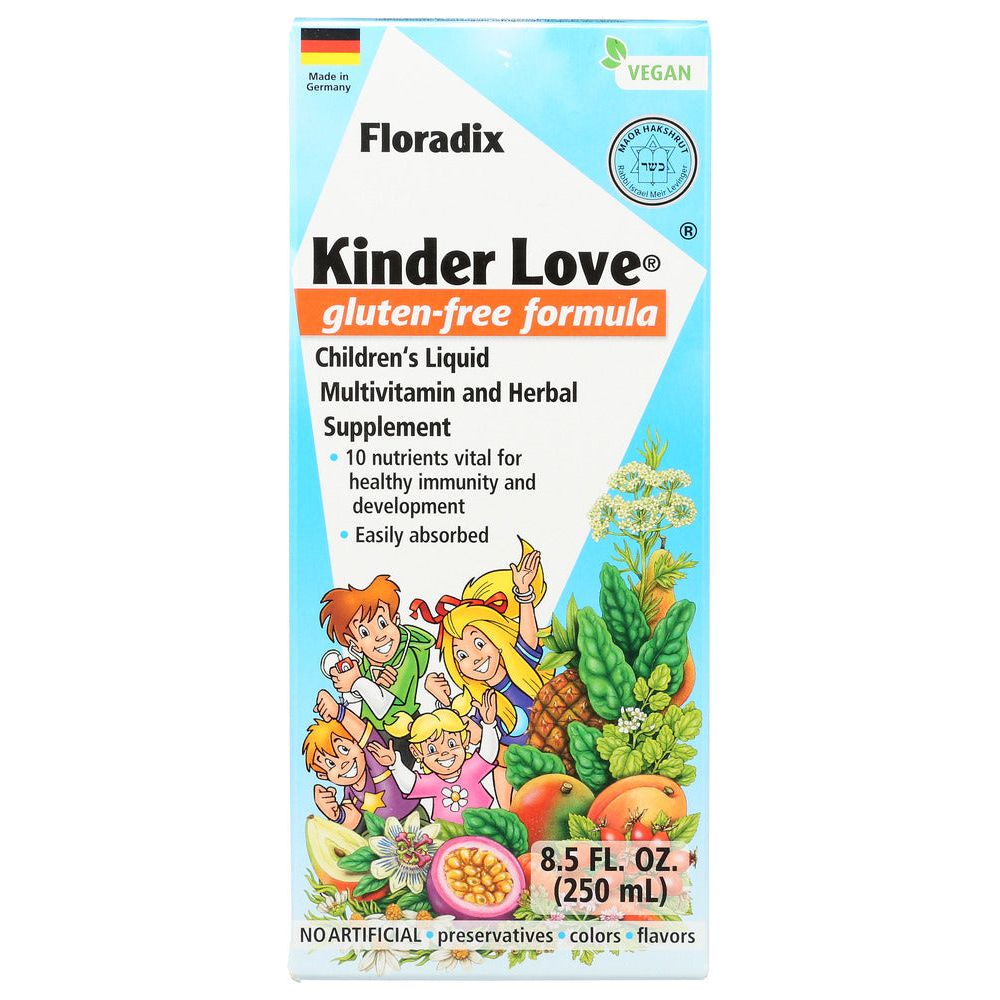 SALUS: Kinder Love Gluten Free Childrens Multivitamin and Herbal Supplement, 8.5 fo