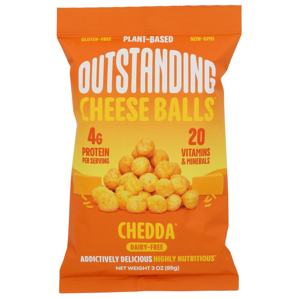 OUTSTANDING: Chedda Cheese Balls, 3 oz