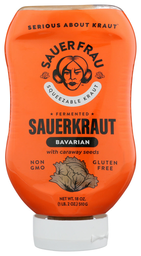 SAUER FRAU: Sauerkraut Mld Swt Bvrn, 18 oz