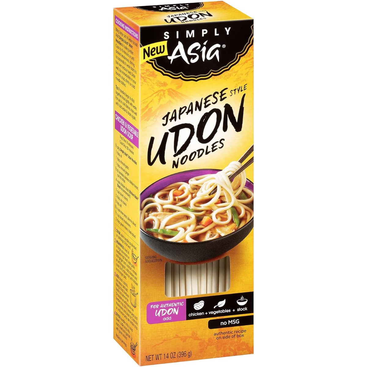 SIMPLY ASIA: Noodles Udon Dry, 14 oz