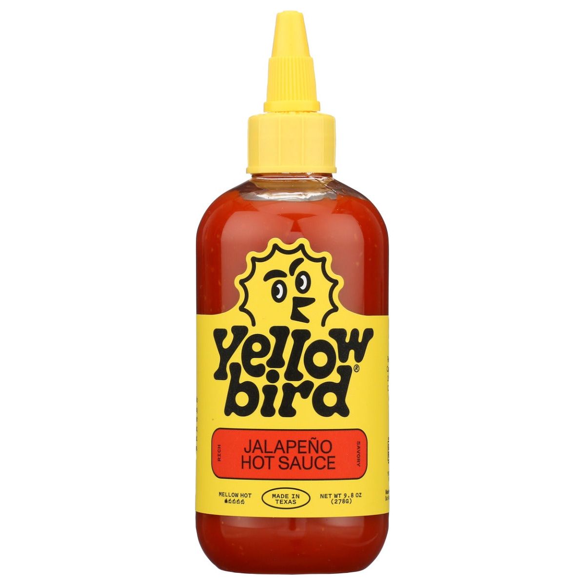 YELLOWBIRD SAUCE: Jalapeno Chili Sauce, 9.8 oz