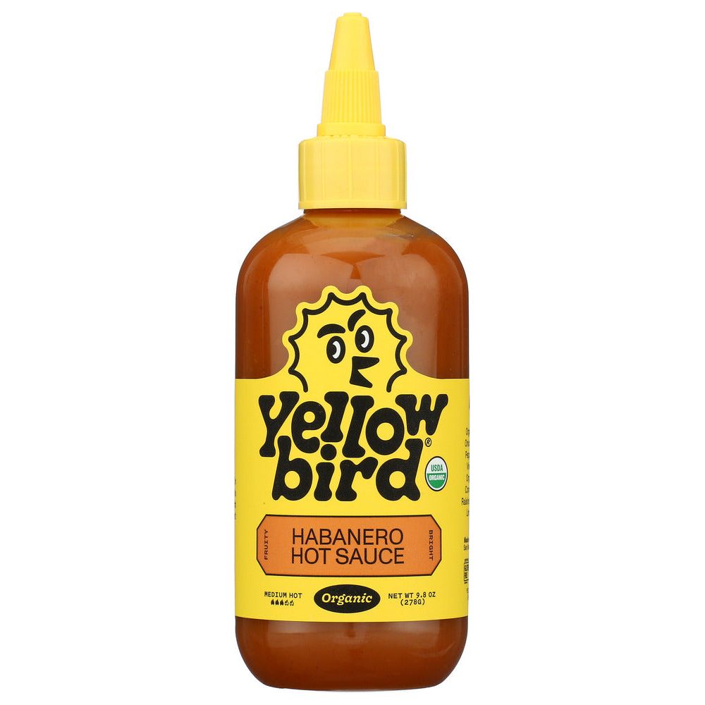 YELLOWBIRD SAUCE: Condiment Habenero, 9.8 OZ