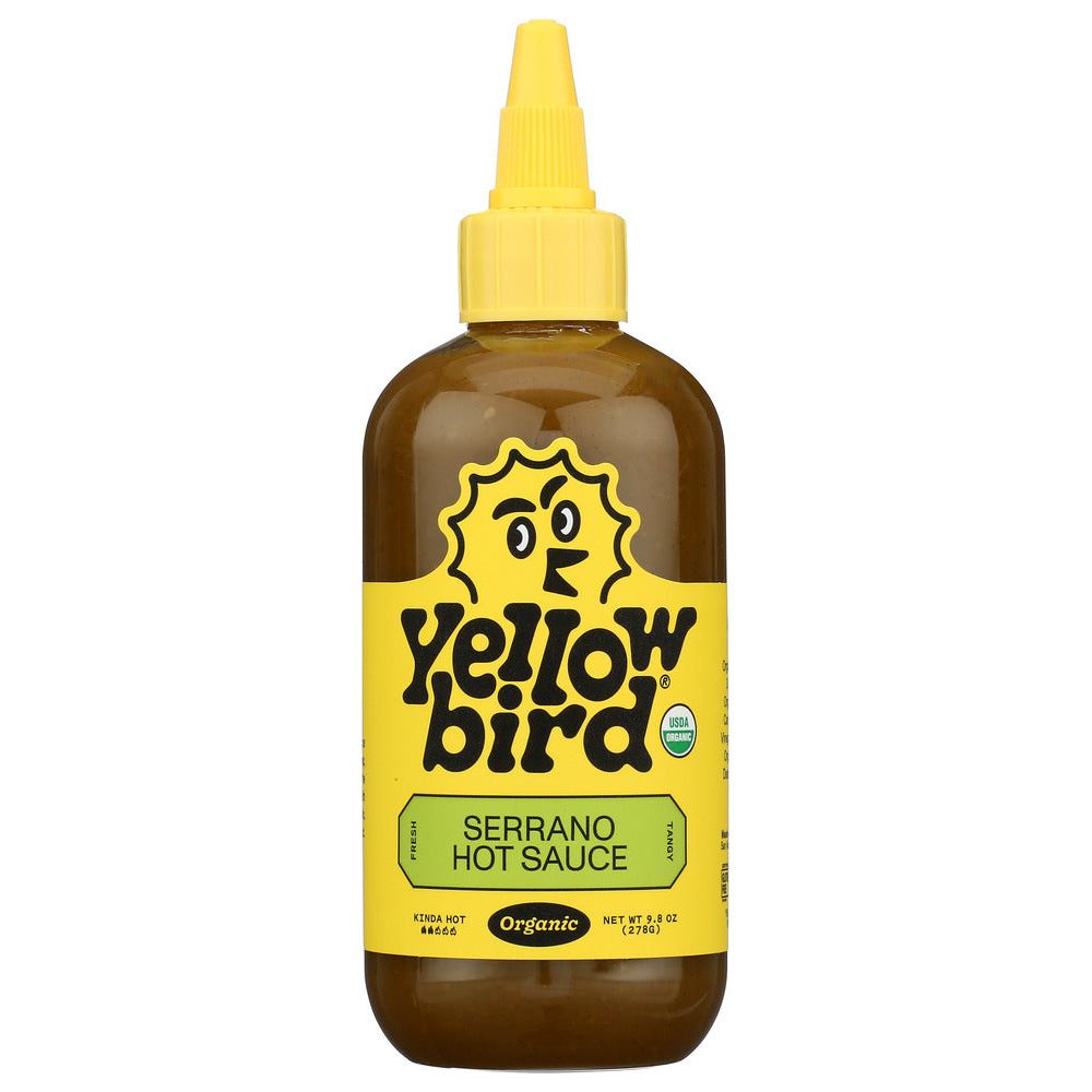 YELLOWBIRD SAUCE: Condiment Serrano, 9.8 OZ