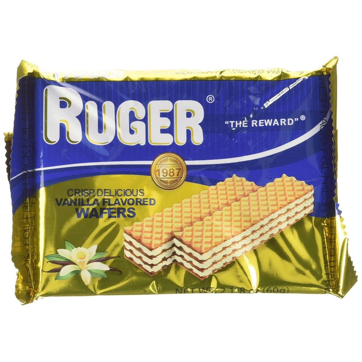 RUGER: Vanilla Wafers, 2.125 oz