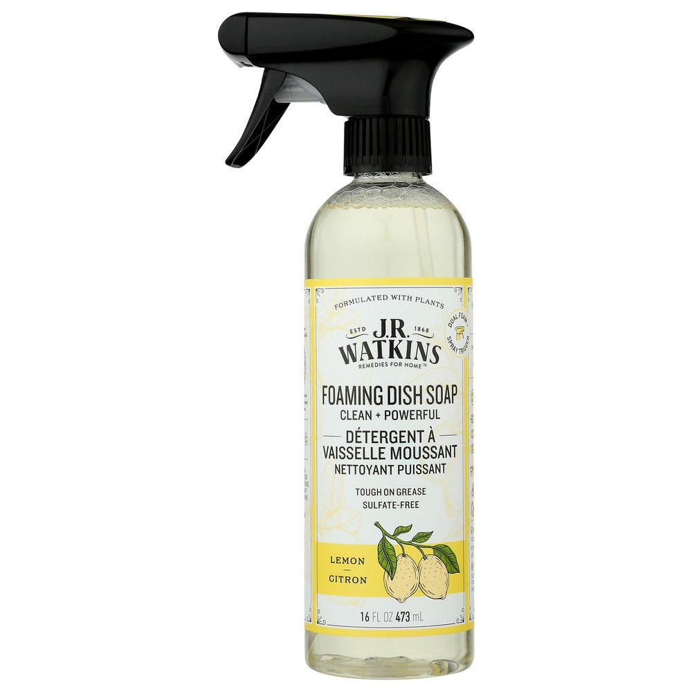WATKINS: Soap Dish Foaming Lemon, 16 fo