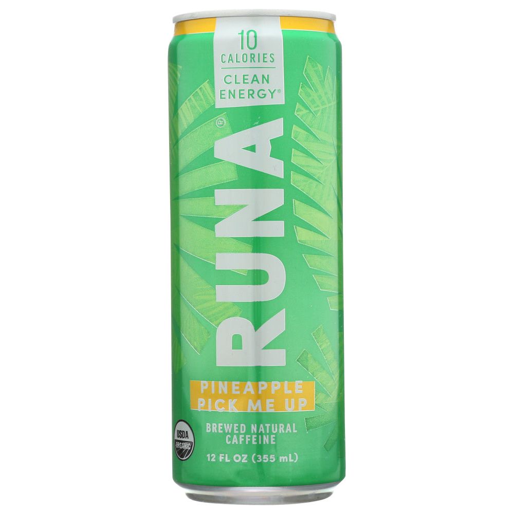 RUNA: Pineapple Clean Energy Drink, 12 fl oz