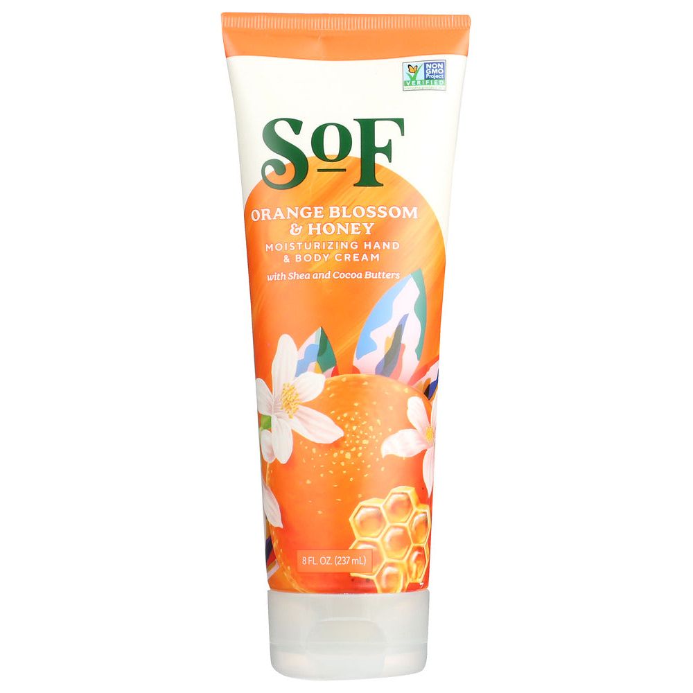 SOUTH OF FRANCE: Orange Blossom Honey Cream, 8 fo