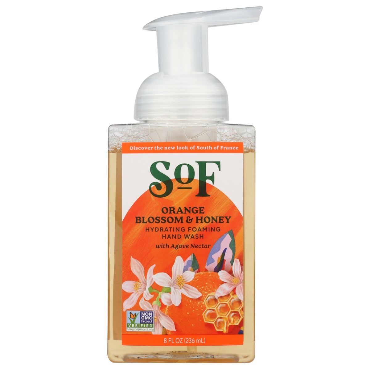 SOUTH OF FRANCE: Orange Blossom Honey Hand Soap, 8 oz