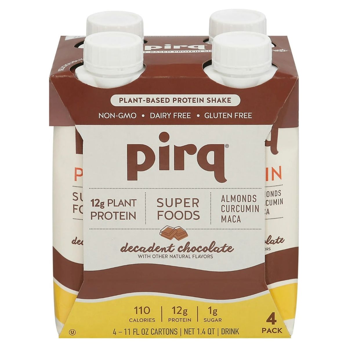 PIRQ: Plant Prtn Chocolate 4Pk, 44 fo