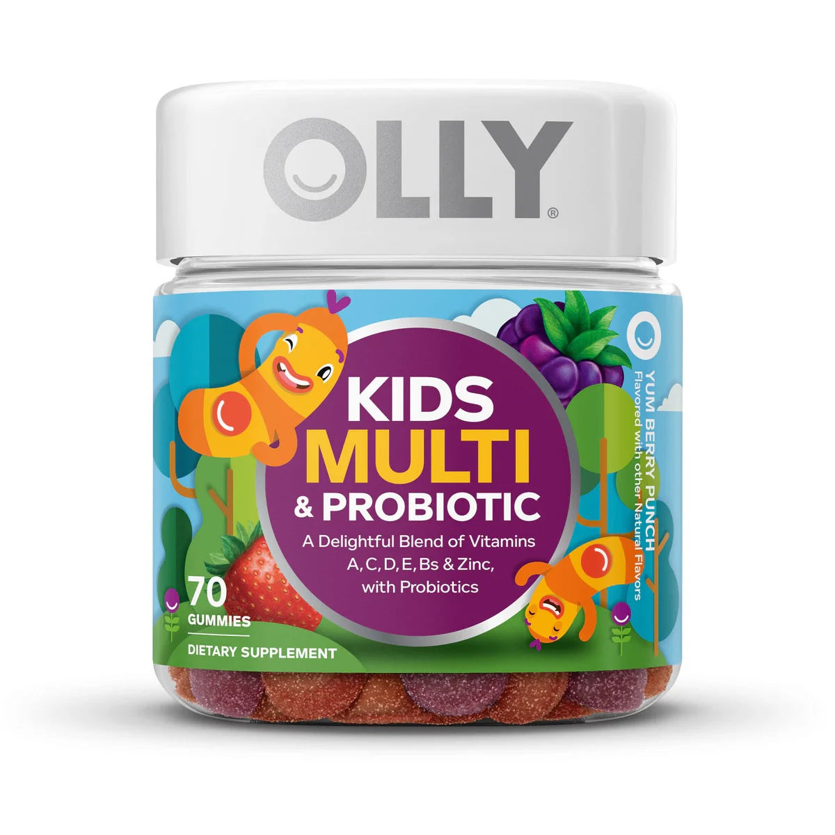 OLLY: Supplement Kids Multi Probiotic, 70 ea