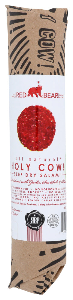 RED BEAR PROVISIONS: Salami Dry Holy Cow Beef, 6 oz