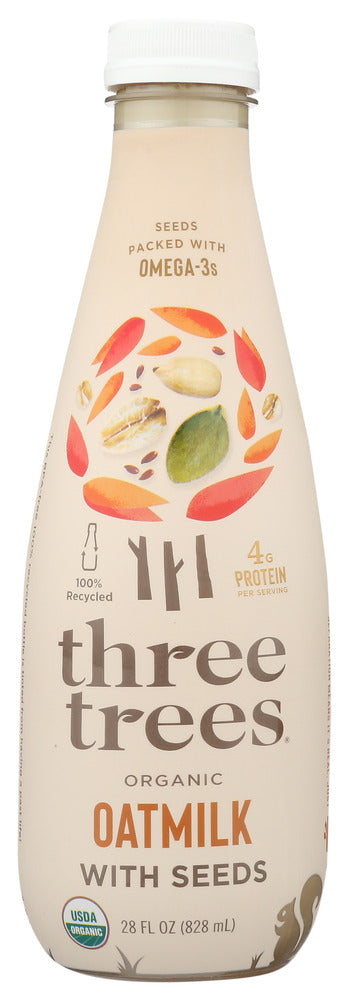 THREE TREES: Milk Oat And Seed Org, 28 fo