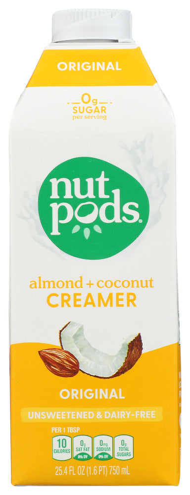 NUTPODS: Creamer Alm Ccnt Orig Uns, 25.4 fo
