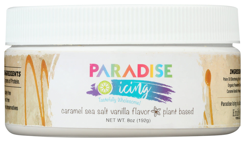 PARADISE ICING: Caramel Sea Salt Vanilla Flavor, 8 oz