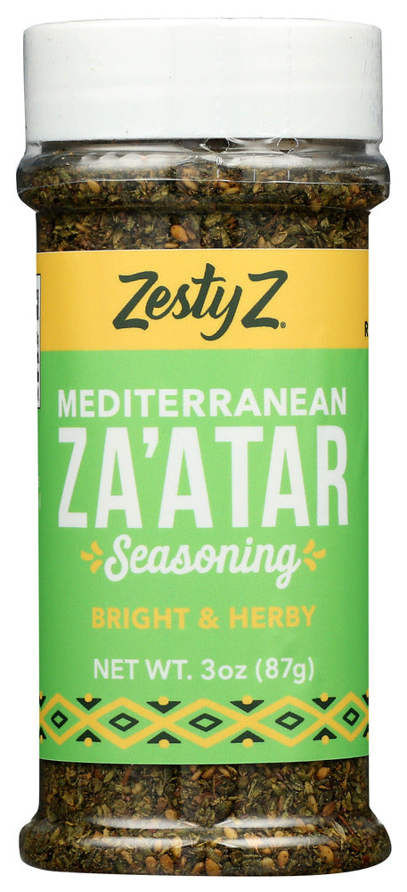 ZESTY Z: Mediterranean Za'atar Seasoning, 3 oz
