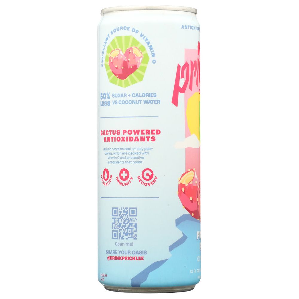 PRICKLEE: Prickly Pear Original Cactus Water, 12 fo