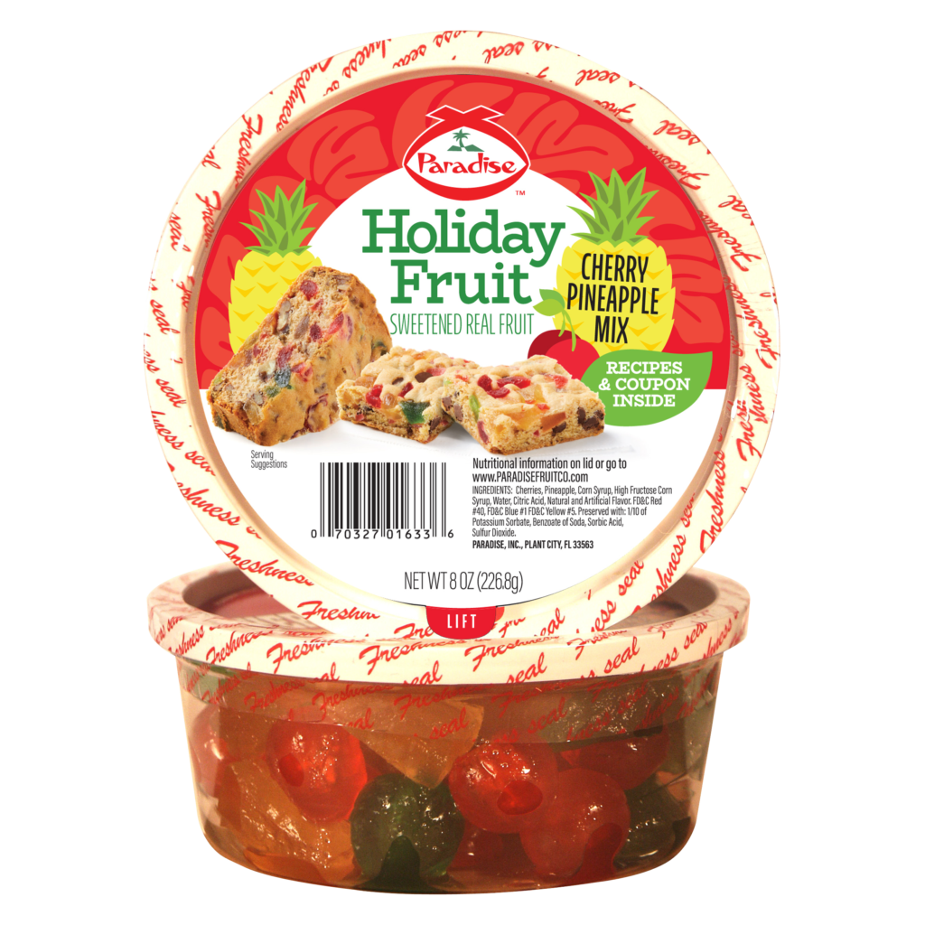 PARADISE: Fruit Cherry&Pineaple, 8 oz
