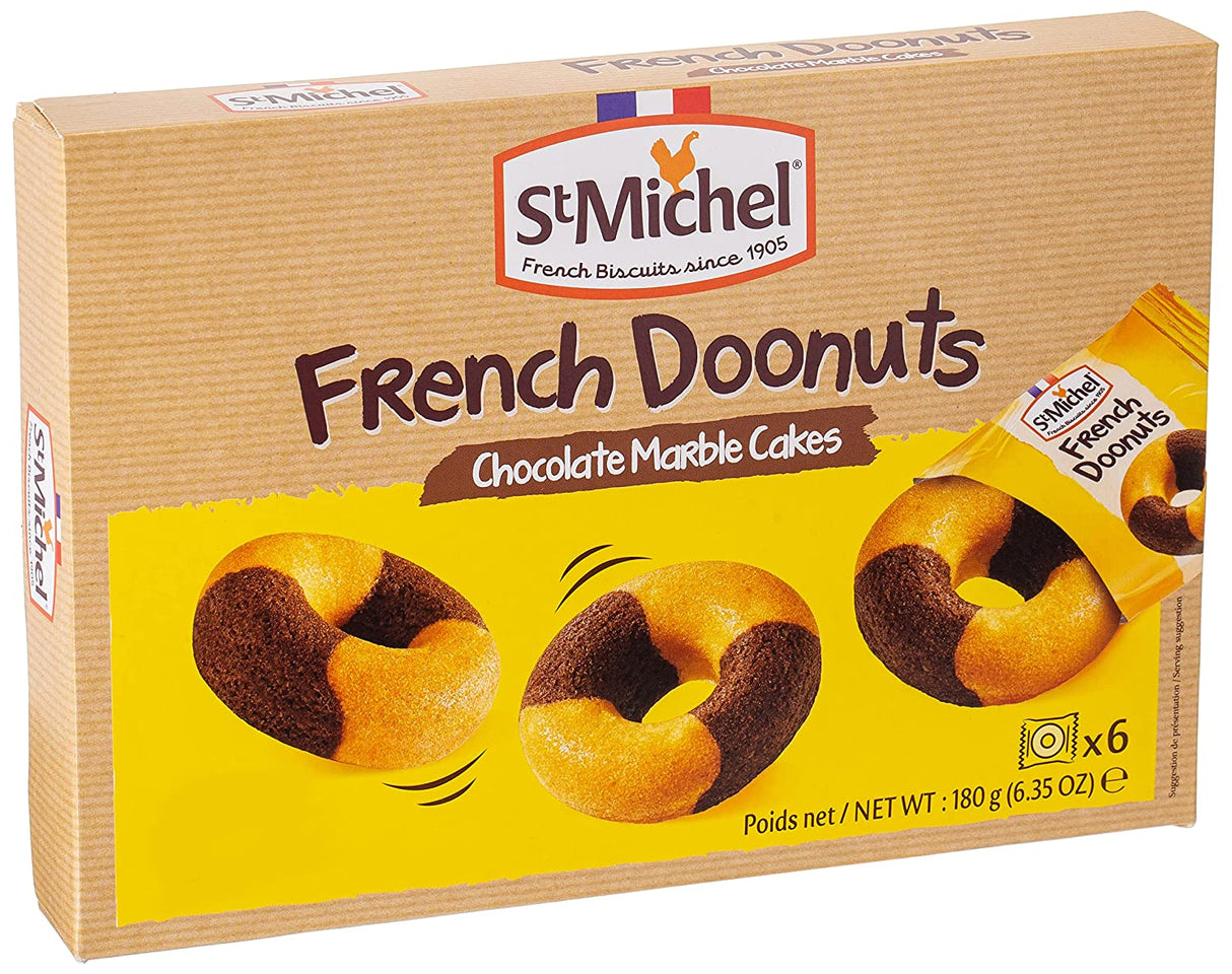 ST MICHEL: French Doonuts Mrbl Cake, 6.35 oz