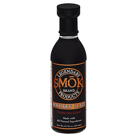 SMOK BRAND: Sauce Whiskey Glaze, 11.5 fo