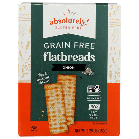 ABSOLUTELY GLUTEN FREE: Flatbread Gf Tstd Onion, 5.29 oz - #tag1# - #tag2#