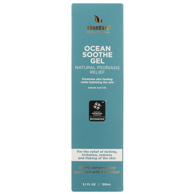 ABUNDANT NATURAL HEALTH: Ocean Soothe Psoriasis Gel, 5.1 fo - #tag1# - #tag2#