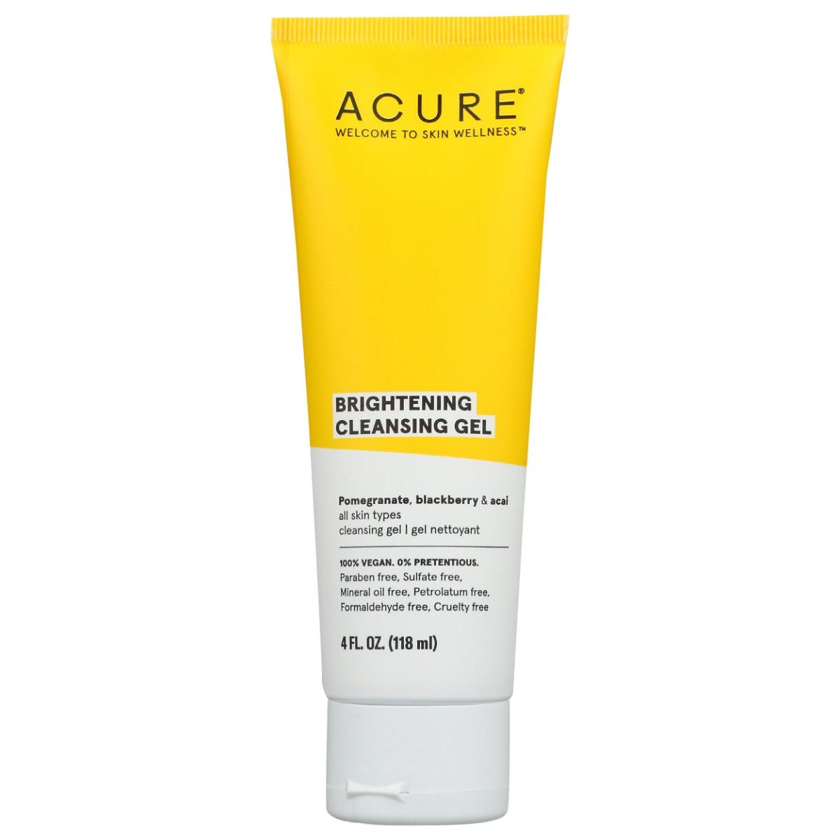 ACURE: Brightening Cleansing Gel, 4 fo - #tag1# - #tag2#