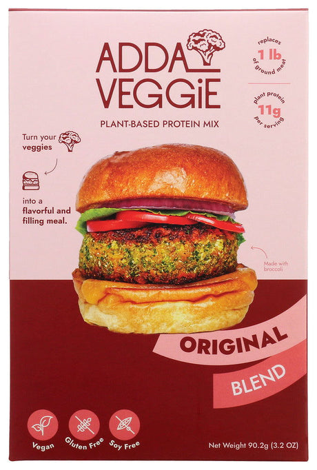 ADDA VEGGIE: Original Blend Plant Based Protein Mix, 3.2 oz - #tag1# - #tag2#