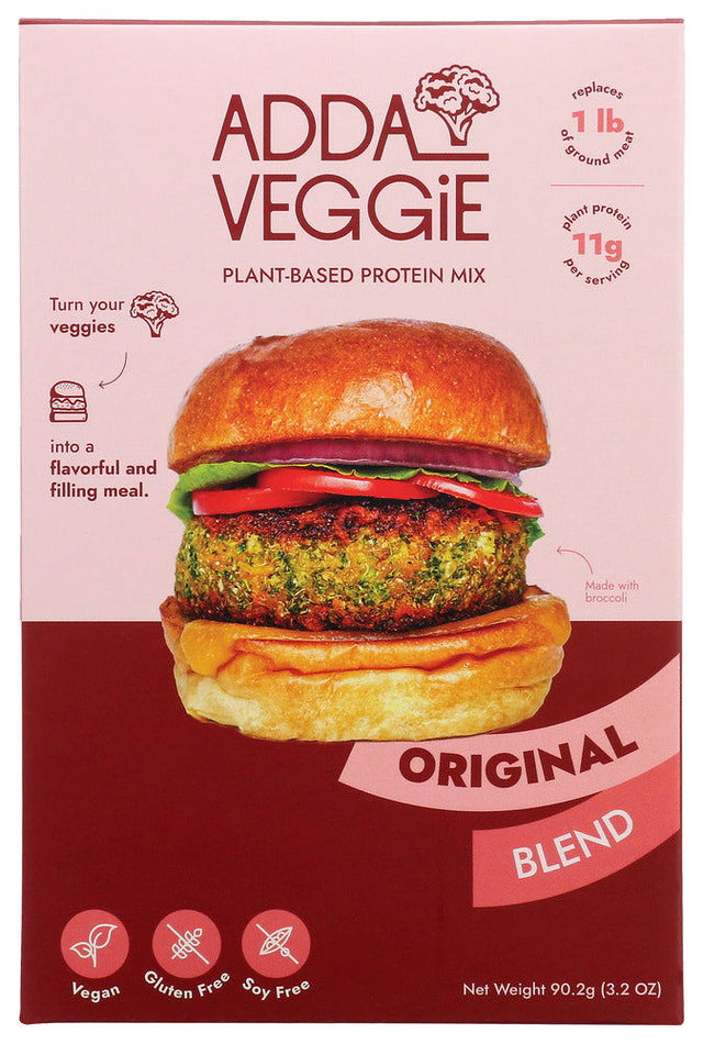 ADDA VEGGIE: Original Blend Plant Based Protein Mix, 3.2 oz - #tag1# - #tag2#