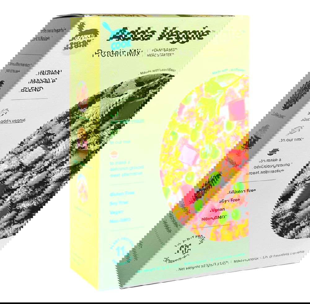 ADDA VEGGIE: Protein Mix Indian Masala Blend, 3.3 oz - #tag1# - #tag2#