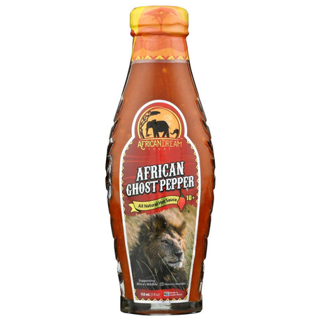 AFRICAN DREAM FOODS: African Ghost Pepper Sauce, 5 fo - #tag1# - #tag2#