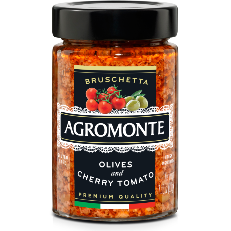 AGROMONTE: Bruschetta Olv Chry Tmato, 7.05 oz - #tag1# - #tag2#