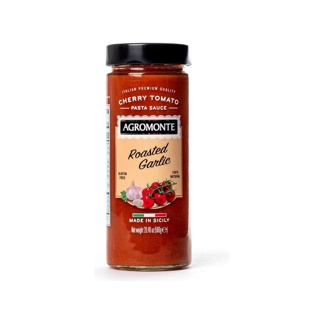 AGROMONTE: Cherry Tomato Pasta Sauce with Roasted Garlic, 20.46 oz - #tag1# - #tag2#